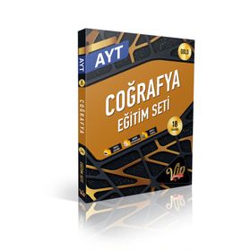 AYT Coğrafya 18 Fasikül Gold Serisi Eğitim Seti - Vip Yayınlari