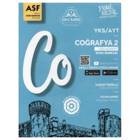Ayt Coğrafya 2 Çek Kopart Akıllı Soru Bankası Föyü Asf-Soru Kalesi Yayınları