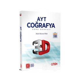 AYT Coğrafya 3D Soru Bankası Çözüm Yayınları