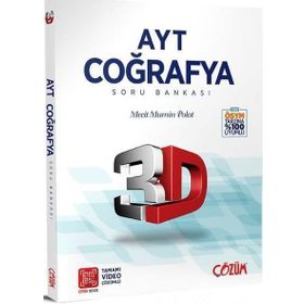 AYT Coğrafya 3D Soru Bankası Çözüm Yayınları