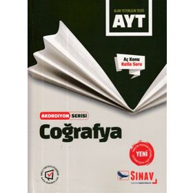 AYT Coğrafya Akordiyon Serisi Kollektif Sınav Dergisi Yayınları