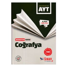 AYT Coğrafya Akordiyon Serisi Kollektif Sınav Dergisi Yayınları