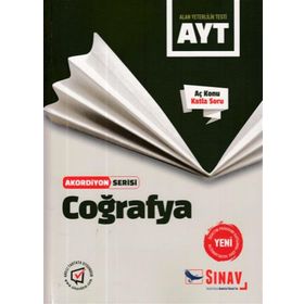 AYT Coğrafya Akordiyon Serisi Kollektif Sınav Dergisi Yayınları