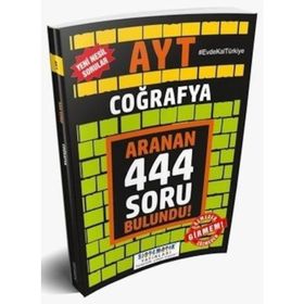 AYT Coğrafya Aranan 444 Soru-Sistematik Yayınları