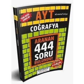 AYT Coğrafya Aranan 444 Soru-Sistematik Yayınları