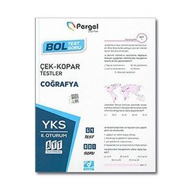 AYT Coğrafya Çek Kopar Testler - Pergel Yayınları