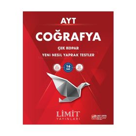 AYT Coğrafya Çek Kopar Yaprak Test-Limit Yayınları