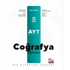 AYT Coğrafya Defteri - Faz Yayınları