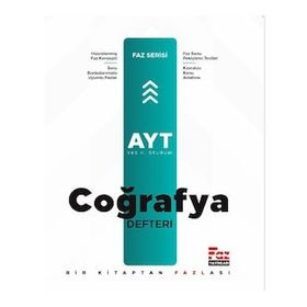 AYT Coğrafya Defteri - Faz Yayınları