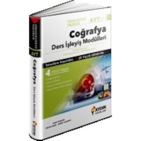 AYT Coğrafya Ders İşleyiş Modülleri - Aydın Yayınları