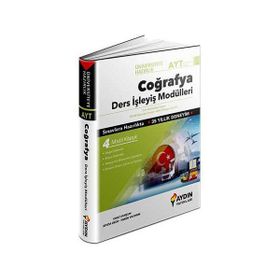 AYT Coğrafya Ders İşleyiş Modülleri - Aydın Yayınları