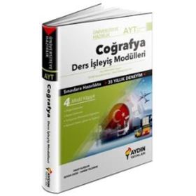 AYT Coğrafya Ders İşleyiş Modülleri - Aydın Yayınları
