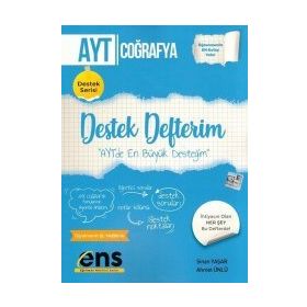 AYT Coğrafya Destek Defterim Ens Yayıncılık