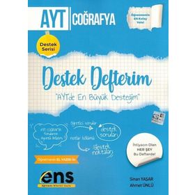 AYT Coğrafya Destek Defterim Ens Yayıncılık