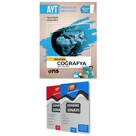 AYT Coğrafya Destek Soru Bankası Ens Yayıncılık