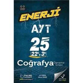 Ayt Coğrafya Enerji 25 Deneme Sınavı - Palme Yayınevi