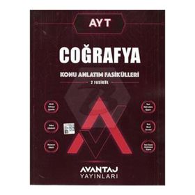AYT Coğrafya Konu Anlatım Fasikülleri - Avantaj Yayınları