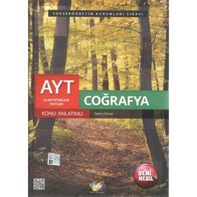 AYT Coğrafya Konu Anlatımlı FDD Yayınları
