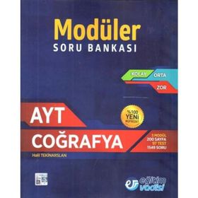 AYT Coğrafya Modüler Soru Bankası Eğitim Vadisi Yayınları
