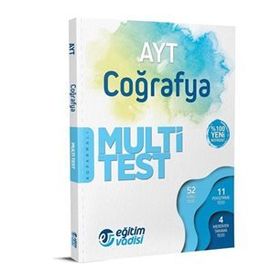 AYT Coğrafya Multi Test Soru Bankası - Eğitim Vadisi Yayınları