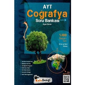 AYT Coğrafya Orta ve İleri Düzey Soru Bankası Kafa Dengi Yayınları