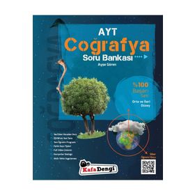 AYT Coğrafya Orta ve İleri Düzey Soru Bankası Kafa Dengi Yayınları