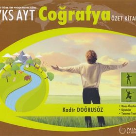 AYT Coğrafya Özet Kitabı Palme Yayıncılık Sınav Kitapları