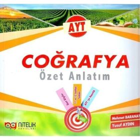 AYT Coğrafya Özet Konu Anlatım-Nitelik Yayınları