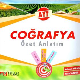AYT Coğrafya Özet Konu Anlatım-Nitelik Yayınları