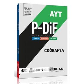 AYT Coğrafya Pdif Konu Anlatım Fasikülleri Puan Yayınları