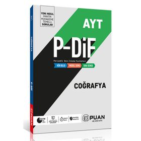 AYT Coğrafya Pdif Konu Anlatım Fasikülleri Puan Yayınları