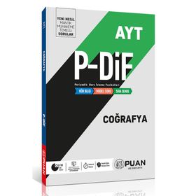 AYT Coğrafya Pdif Konu Anlatım Fasikülleri Puan Yayınları