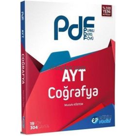 AYT Coğrafya Planlı Ders Föyü PDF-Eğitim Vadisi Yayınları