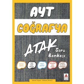 AYT Coğrafya Soru Bankası Atak Delta Kültür-Eğitim