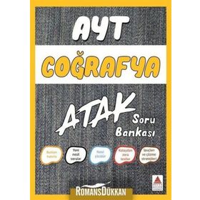 AYT Coğrafya Soru Bankası Atak Delta Kültür-Eğitim
