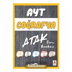 AYT Coğrafya Soru Bankası Atak Delta Kültür-Eğitim