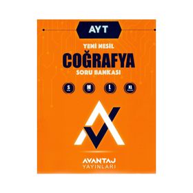 AYT Coğrafya Soru Bankası - Avantaj Yayınları