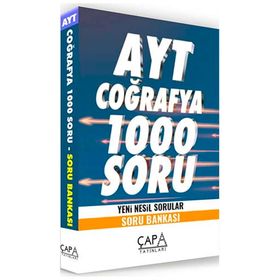AYT Coğrafya Soru Bankası-Çapa Yayınları