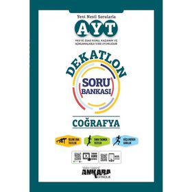 AYT Coğrafya Soru Bankası Dekatlon-Ankara Yayıncılık