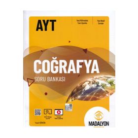 AYT Coğrafya Soru Bankası-Madalyon Yayınları