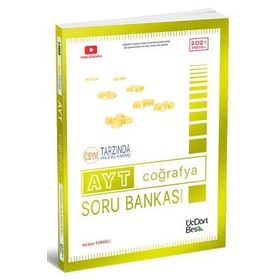 AYT Coğrafya Soru Bankası-ÜçDörtBeş Yayınları