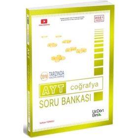 AYT Coğrafya Soru Bankası-ÜçDörtBeş Yayınları