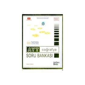 AYT Coğrafya Soru Bankası-ÜçDörtBeş Yayınları