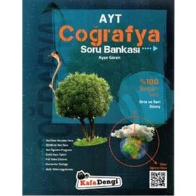 AYT Coğrafya Soru Bankası Yüzde 100 Başarı - Kafa Dengi Yayınları