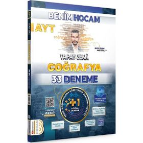 Ayt Coğrafya Yapay Zeka 33 Deneme - Benim Hocam Yayınları