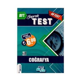 AYT Coğrafya Yaprak Test-Tümler Yayınları