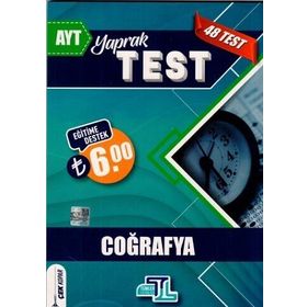 AYT Coğrafya Yaprak Test-Tümler Yayınları