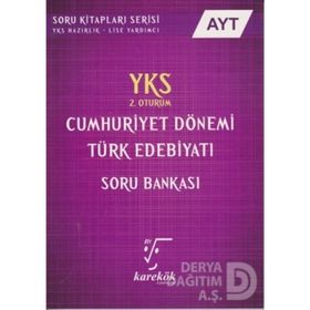 AYT Cumhuriyet Dönemi Türk Edebiyatı Soru Bankası 2.Oturum Karekök Yayınları