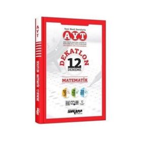 AYT Dekatlon Matematik 12 Deneme Sınavı Ankara Yayıncılık