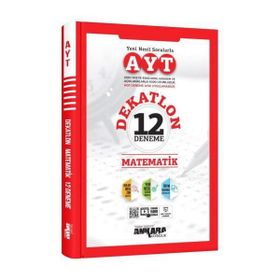 AYT Dekatlon Matematik 12 Deneme Sınavı Ankara Yayıncılık